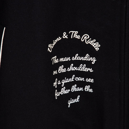 Represent Cherub Wool Varsity Jacket Jet Black W23REP_MJ1008-01 Degli Uberti